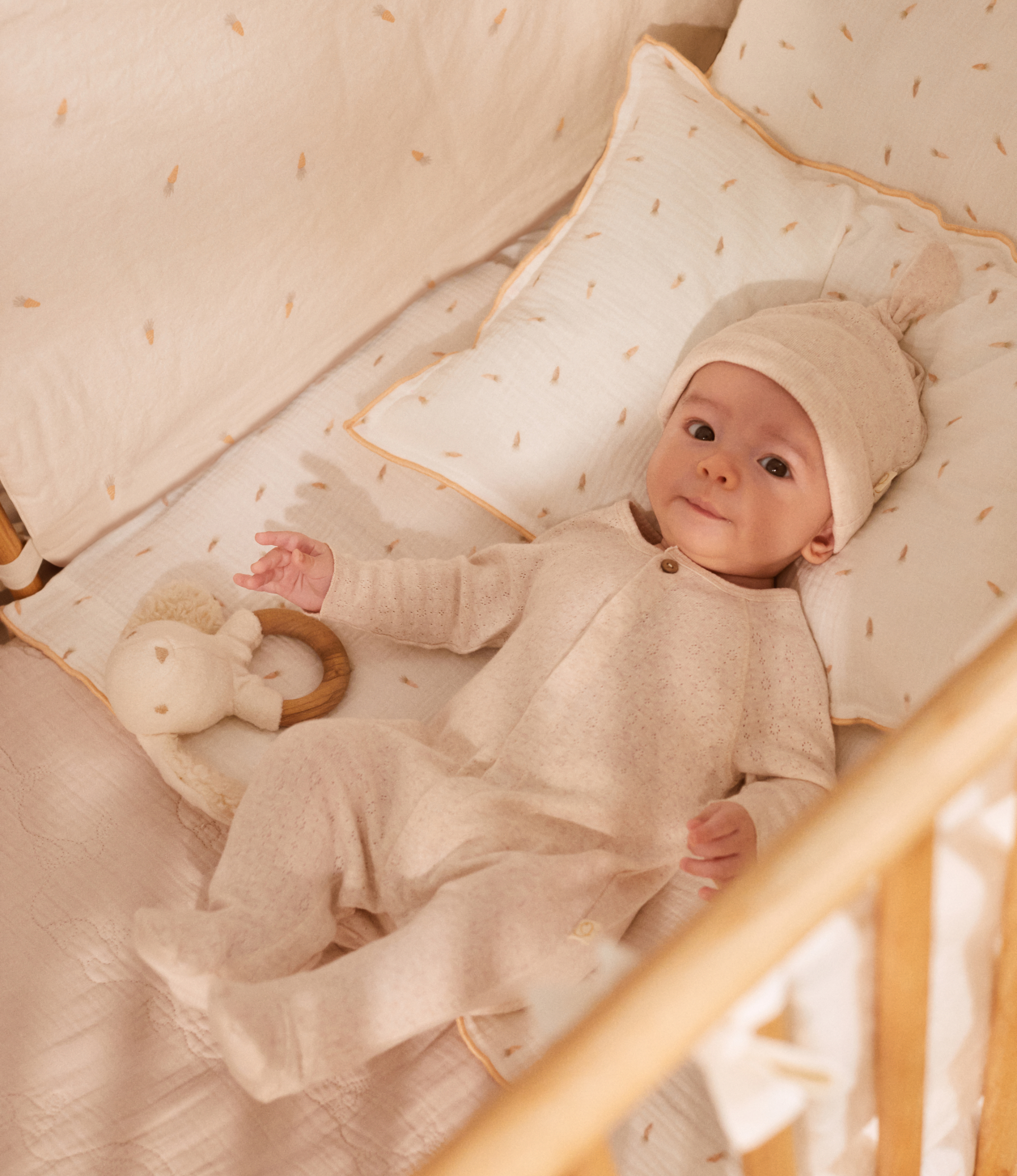 Baby Bumper Carrots | Bedding | 180cm x 40cm